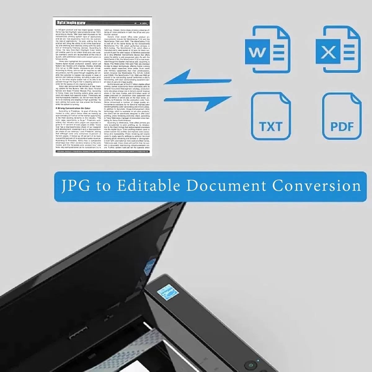 Scanner Piano A3 Grande Formato, Scanner Foto E Documenti 2400 DPI, Scansione Ultra Rapida 8 s Con Coperchio Auto Scan, PDF One Touch Per CAD Artwork Ufficio E Biblioteca