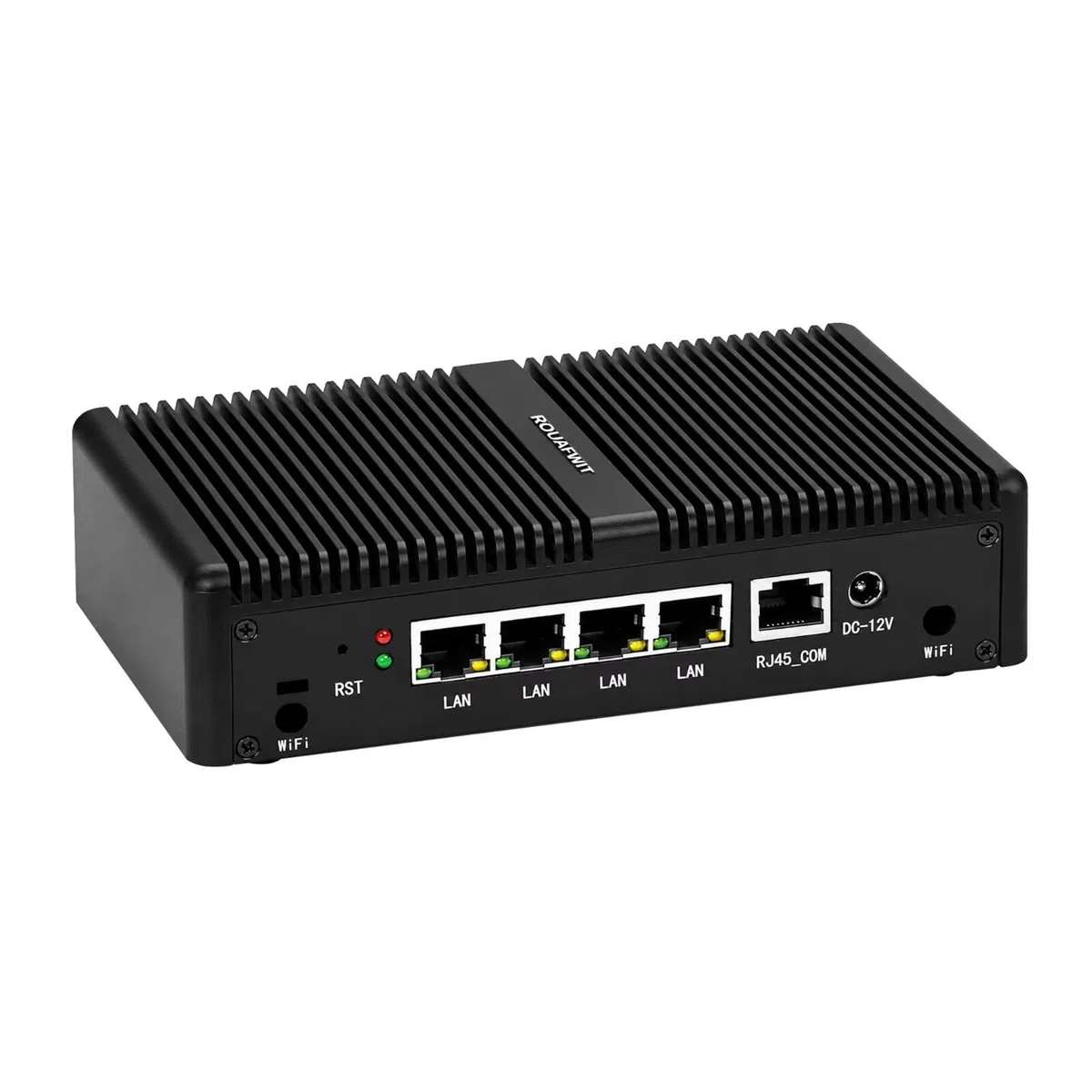 Firewall Fanless Mini PC J1900, 4x i210V 1GbE LAN, Barebone