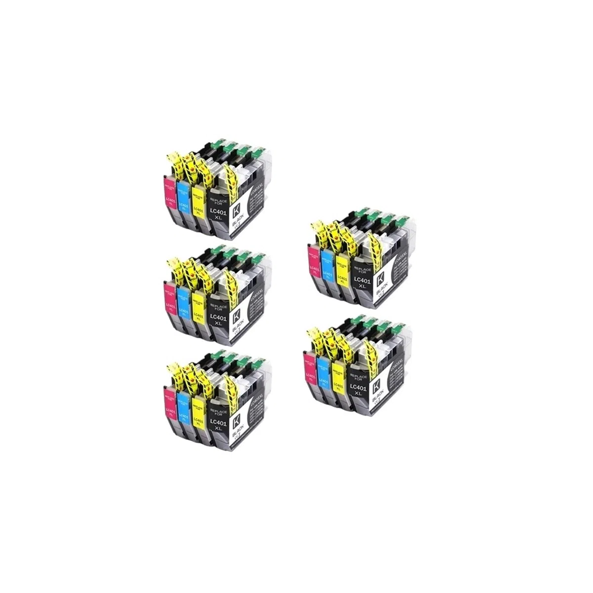 Cartuccia inchiostro, compatibile con Brother, LC401 XL LC401XL