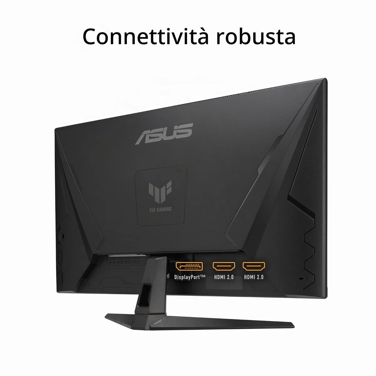 ASUS TUF GAMING VG32AQA1A, Monitor Gaming da 32” WQHD, Nero