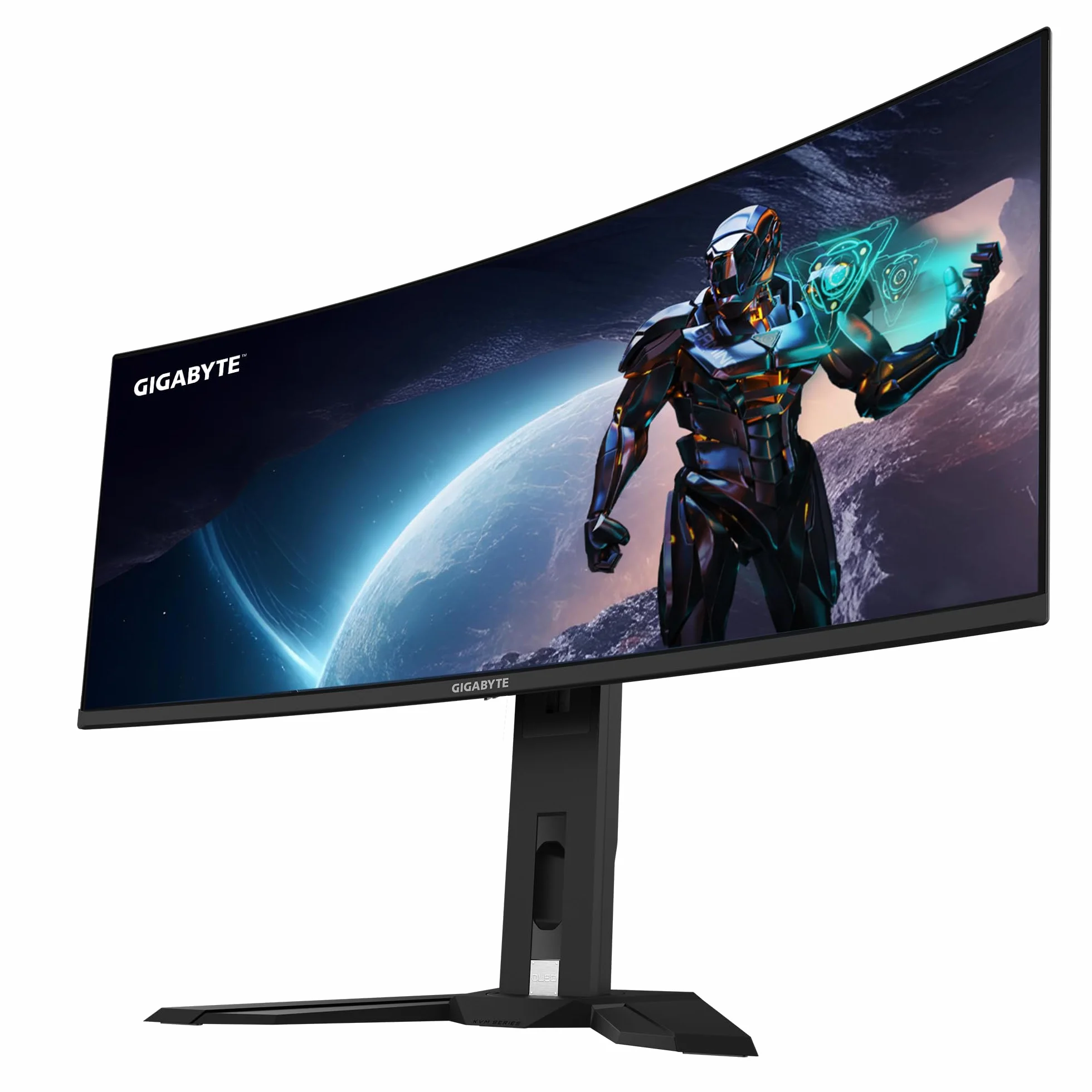 Gigabyte Monitor da gioco curvo OLED WQHD MO34WQC2 da 34" - 3440 x 1440, 240Hz, 0.03ms, KVM, 250 cd/m², FreeSync Premium Pro, DisplayHDR True Black 400, HDMI 2.1, Displayport 1.4