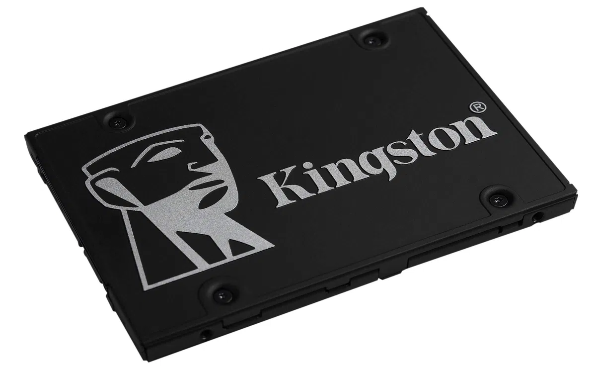 Kingston KC600 SSD SKC600/256G Interno SSD 2.5" SATA Rev 3.0, 3D TLC, XTS-AES crittografia a 256 bit