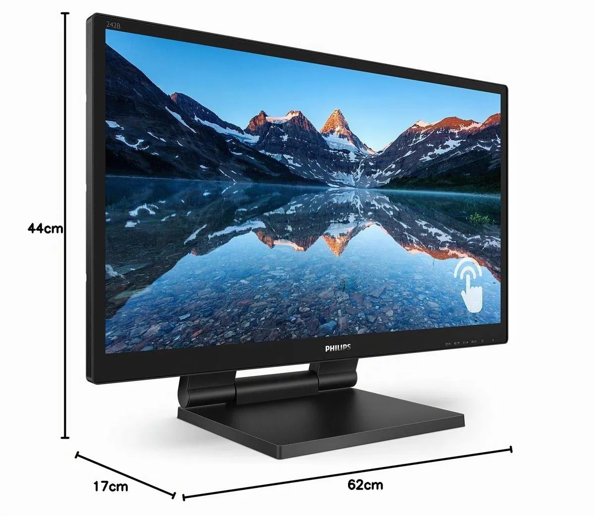 Philips Monitor LCD con SmoothTouch 242B9T/00